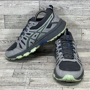 Asics Gel Venture 7 Running Shoes Gray Green Blue‎ 1012A476 Women Size 7